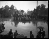 "Queen of the Seven Seas" float in the Tournament Roses Parade, Pasadena, 1934