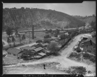 Hillside view of Chavez Ravine, Los Angeles