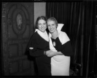 Evangelists Aimee Crawford and Rheba Crawford, Los Angeles, 1934