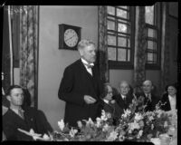 W.P. Whitsett recounts the tale of the founding of Van Nuys at the city's 23rd birthday party. February 22nd, 1934