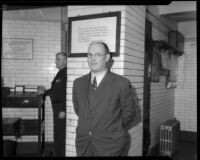 Sidney T. Graves, former L.A. County Supervisor, awaiting imprisonment in San Quentin
