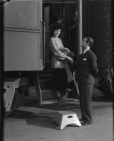 Frank Veloz and Yolanda Casazza, dance team, Los Angeles