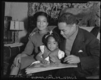 Henry Armstrong and his family, circa 1937