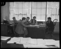 Cooperative workers in Los Angeles, 1930s