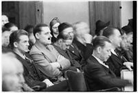 Spectators at the murder trial of Paul A. Wright, Los Angeles, 1938