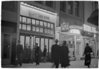 View of a casino from the street, Los Angeles, 1937