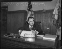 Judge Cecil D. Holland, Beverly Hills, October 1935