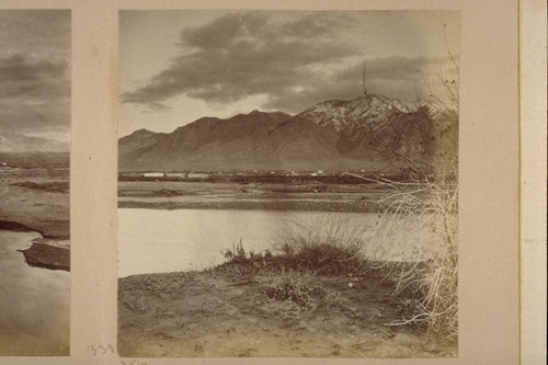 Wasatch Mountains, from the Weber River