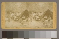 Albert Bierstadt's Studio [Yosemite Valley] [Series: The Indians of California]
