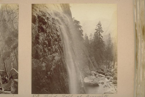 Third fall of Yosemite from the rear