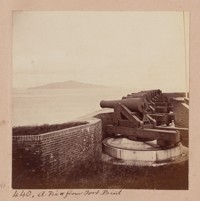 Angel Island, from Fort Point [San Francisco]
