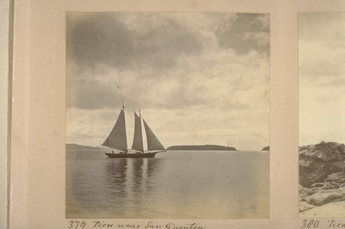 Yachting on San Francisco Bay, near San Rafael