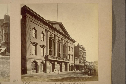 Union Hall, Howard street