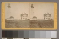 Point Arena Light-house, looking North, First Order Fixed Light, 153 feet above Sea Level