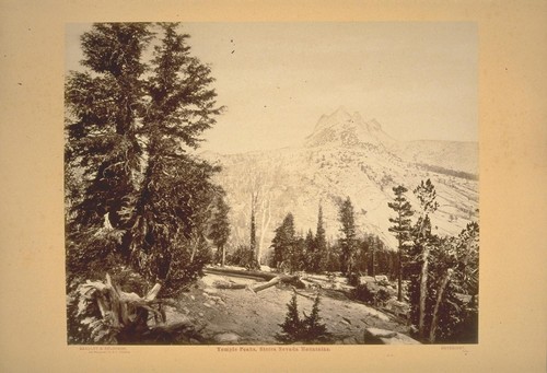 Temple Peaks, Sierra Nevada Mountains. No. 49