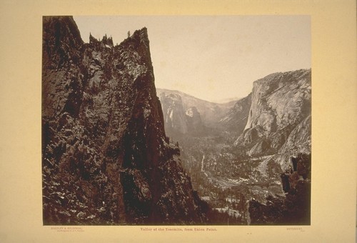 Valley of the Yosemite, from Union Point. No. 33