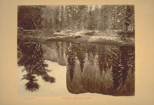 Tutokanula. Valley of the Yosemite. (The Great Chief) "El Capitain." Reflected in the Merced. No. 11