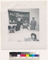 47 tables of bridge and whist at 40th Anniversary Card Party, Portland, Or