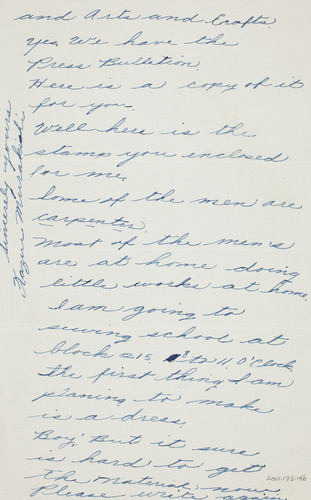 Letter from Kazue Murakishi to [Afton] Nance, 1942, Aug 14