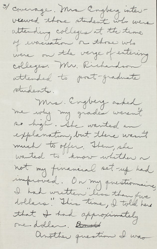 Letter from Paul H. [Kusuda] to [Afton] Nance, 1942 Aug 26