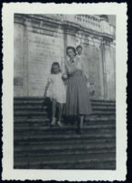 Aldous and Maria Huxley with an unidentified girl