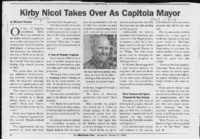 Kirby Nicol Takes Over As Capitola Mayor