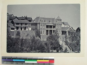 Public building in Andohalo, Antananarivo, Madagascar, ca.1900