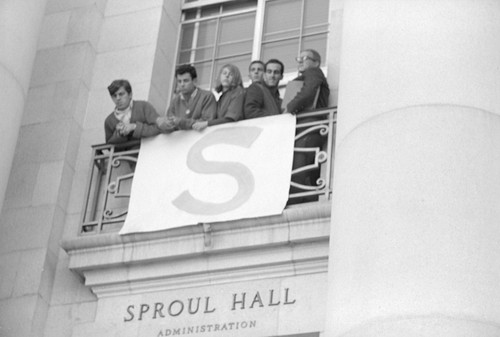 Sproul Hall balcony