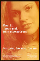 Por ti, por mi, por nosotros. For you, for me, for us [inscribed]