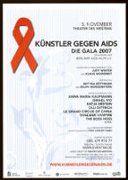 Künstler gegen AIDS: die Gala 2007 zugunsten der Berliner Aids-Hilfe e.V. [inscribed]