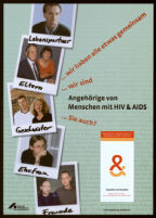 Angehörige von Menschen mit HIV & AIDS [inscribed]
