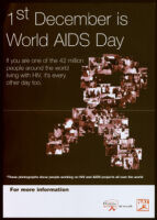 1st December is World AIDS Day. [inscribed]