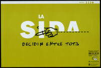 SIDA decidim entre tots [inscribed]