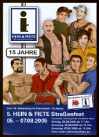 5. Hein & Fiete Strassenfest 05.-07.08.2005 [inscribed]