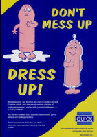 Don't mess up, dress up! [inscribed]