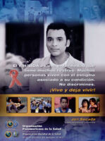 Poster with message from Jon Secada