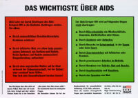 Wichtigste Über AIDS [inscribed]