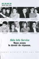 Sida Info Service : nous avons le devoir de réponse [inscribed]