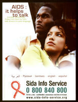 AIDS : it helps to talk [inscribed]