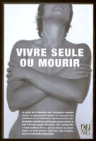 Vivre seule ou mourir [inscribed]