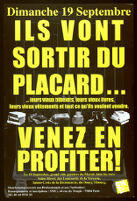 Dimanche 19 Septembre. Ils vont sortir du placard [inscribed]