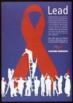 Lead: On World AIDS Day, individuats from around the world come together to lead the response to AlDS. Each of us has something unique to contribute from standing up against stigma and discrimination to educating ourselves about HIV prevention, from knowing our status to learning more about the commitments our leaders have made. Our voices can make a difference [inscribed]