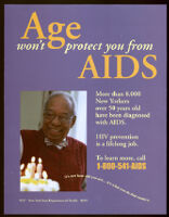 Age won't protect you from AIDS [inscribed]