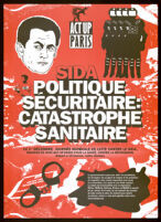 SIDA. Politique sécuritaire: catastophe sanitaire [inscribed]