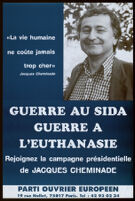 Guerre au sida guerre a l'euthanasie [inscribed]