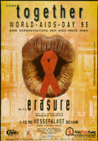 Come together. World AIDS Day 95.[inscribed]