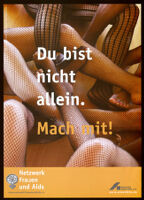 Du bist nicht allein. Mach mit! [inscribed]