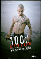 100% Leben + Lieben [inscribed]