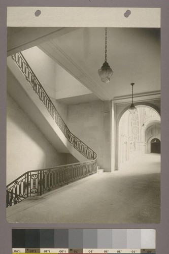 [Stairwell and gallery.]