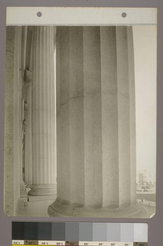 [Colonnade. East facade?]